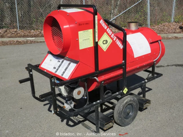 Campo EB400D/G Turbo Portable Jobsite Indirect Forced Air Heater Propane bidadoo