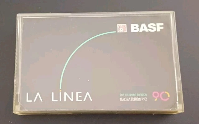 Cassette Audio BASF La Linea Maxima Edition N°2 - 90 Minutes - NEUVE