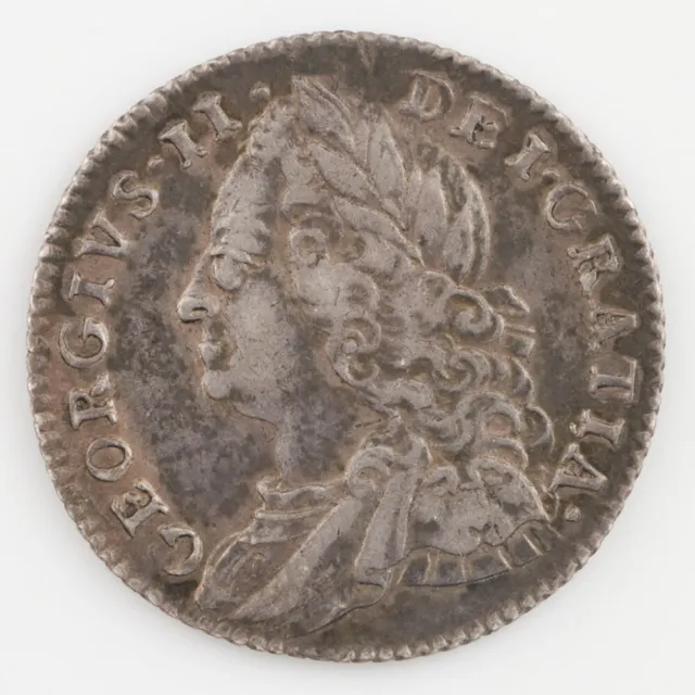 George II Silver Sixpence 1757