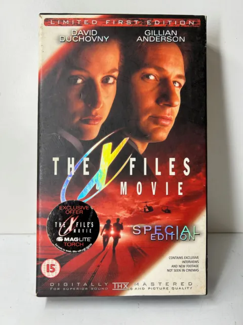 THE X-FILES THE Movie Special Edition VHS Video Tape $11.30 - PicClick