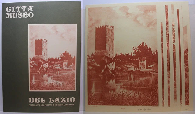 Stampe-Citta' Museo Del Lazio- Passeggiate Nel Passato E Schizzi Di Luigi Roveri