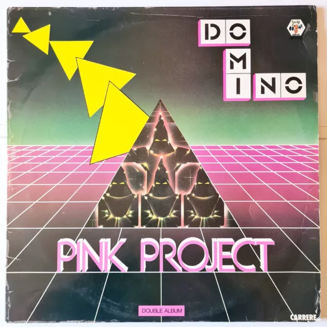 Pink Project "Domino", Vinyl DOUBLE 33t LP, 1982 Italo Disco