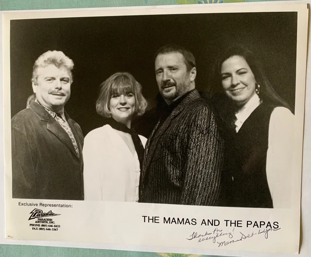 AUTOGRAMME ORIGINAL THE MAMAS AND THE PAPAS EUR 44,00 PicClick DE
