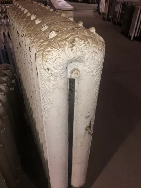 Cast iron radiator steam  decorative ornate ornamental
