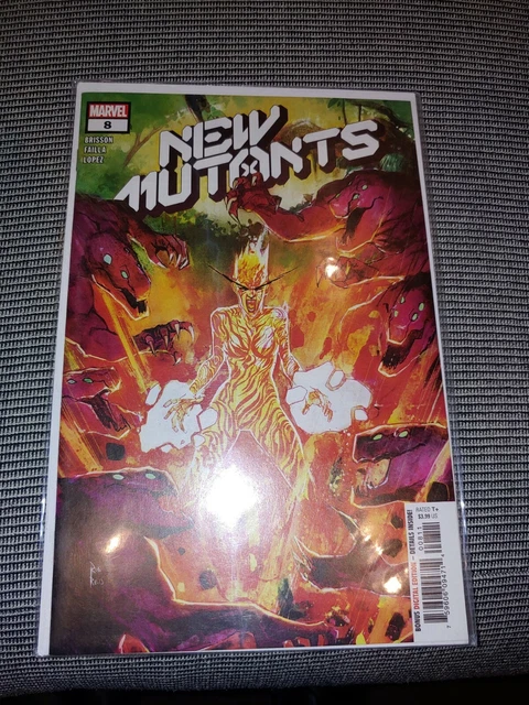 New Mutants #8 A Rod Reis Cover 1st Print NM/NM+ Marvel Comics 2020