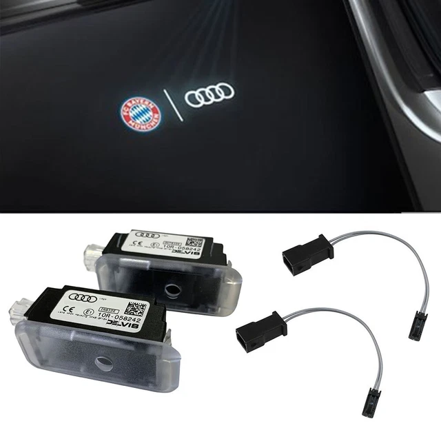 Câble Adaptateur Pour Audi - Réf. 893971632, Pour éclairage LED Logo Ou Compartiment, Neuf