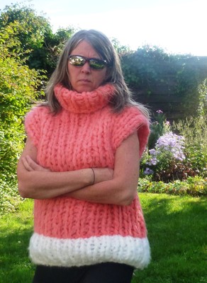 Kleding Dameskleding Sweaters Spencers Gemaakt om met de hand gebreide nachtjurk fuzzy zachte mohair Touch van Mohair 