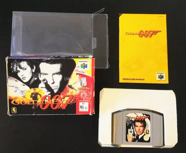 NINTENDO 64 GAME Goldeneye 007 Complete Boxed $119.00 - PicClick AU