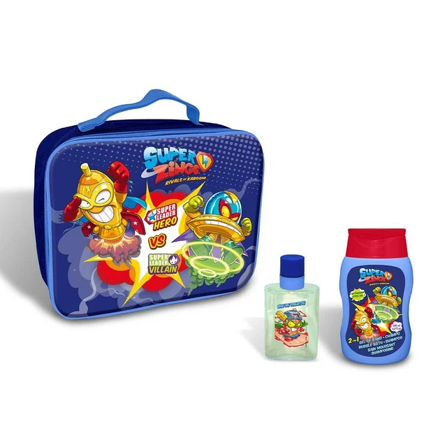 Bain et hygiène pour enfants Cartoon unisex SUPERZINGS coffret 3 pz