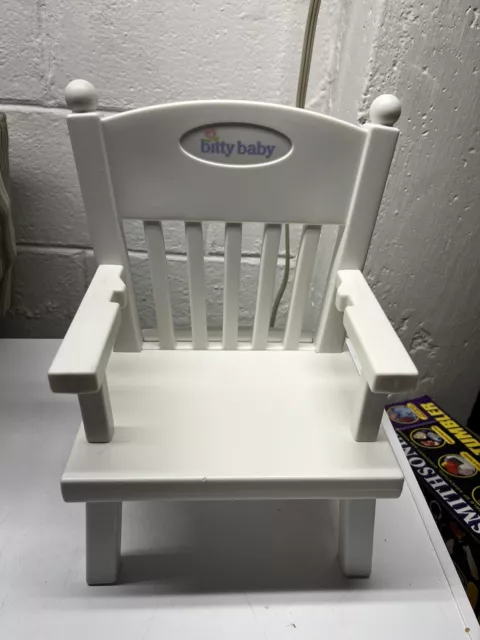 American Girl Bitty Baby High Chair Classic White RETIRED Furniture # 2