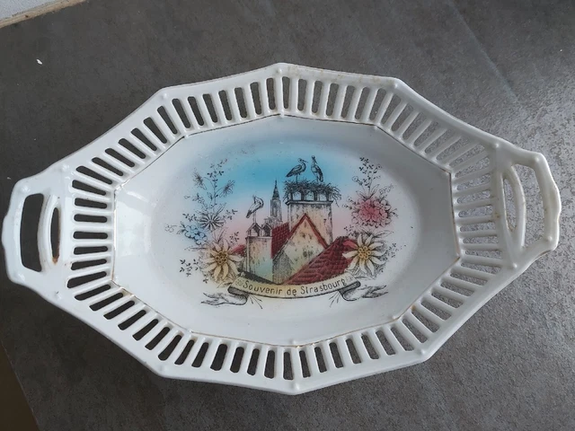 Ancienne Panière à Pain – Couronne De Boulanger En Osier – 32 Cm (Décoration Murale)