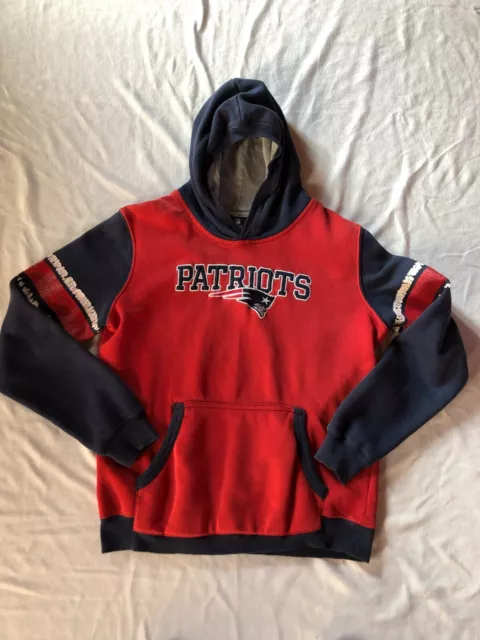 1 x 14 - 16 ans Sweat à Capuche Patriots NFL Team  Vêtement Habit Haut Garçon