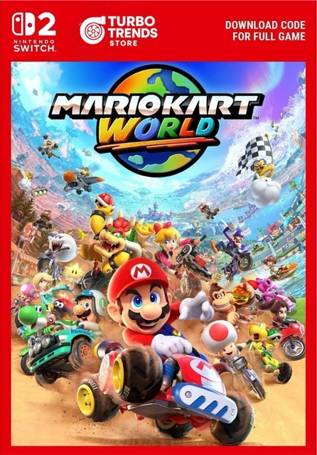 MARIO KART WORLD Nintendo Switch 2 £47.47 - PicClick UK