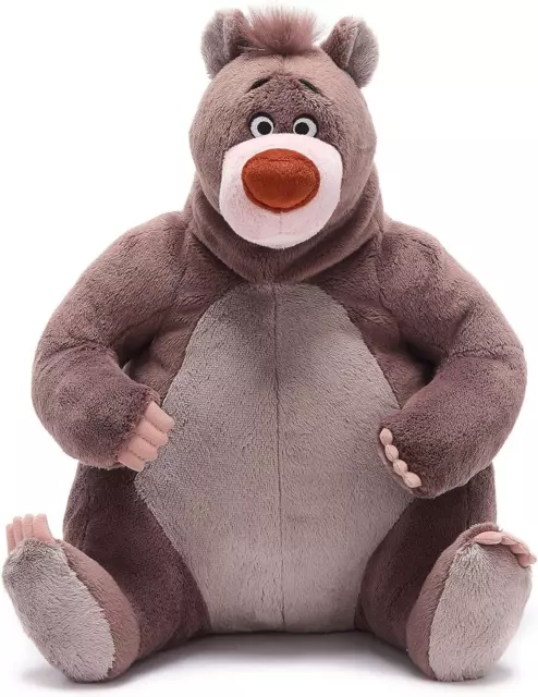 Neu Disney Die Dschungelbuch - Offiziell Balu 40cm Bär Weiches Plüsch Spielzeug