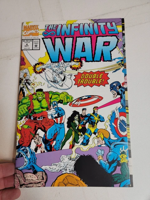 Comic Book Marvel Comics The Infinity War #4 Double Trouble