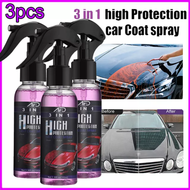 3 in 1 Spray CARCOAT für die schnelle Fahrzeugbeschichtung mit hohem Schutz  –