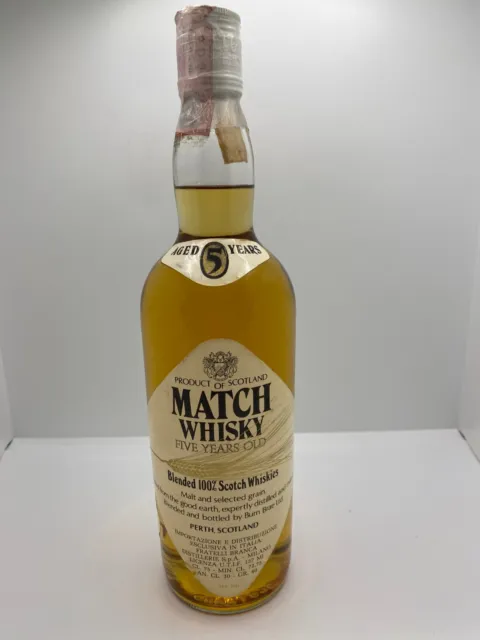 Match Whisky 5 years old 75 cl 40% Imp. F.lli Branca