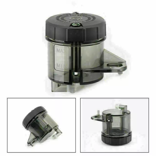 1x Moto Black Front Brake Clutch Master Cylinder Fluid Reservoir Oil Tank Cup US