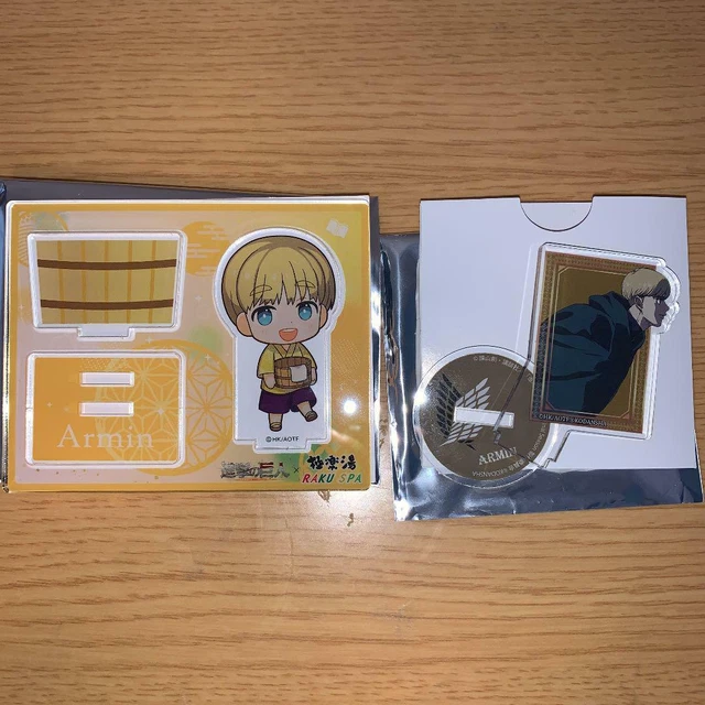 Armin Raku Spa ATTACK ON TITAN Armin Gorakuyu Raku Spa Mappa Axta Acrylic Stand EUR 52 ...
