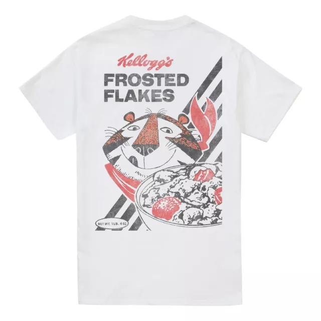 Kelloggs Herren T-Shirt mattierte Flocken Tony the Tiger Frosties T-Shirt S-2Xl offiziell