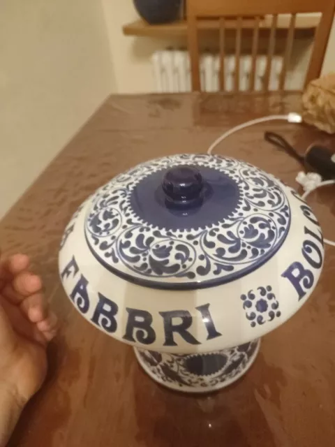 Barattolo In Porcellana O Ceramica Amarena Fabbri Vintage