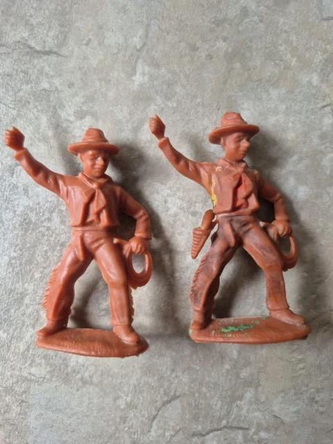 KONVOLUT MASSE FIGUREN alt Wildwest Indianer Cowboys Lineol Elastolin u.a. EUR 33,75 - DE