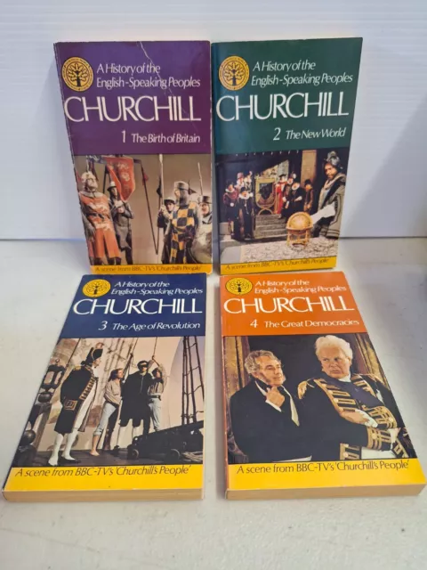 A History of the English Speaking Peoples by Churchill 1974 PB