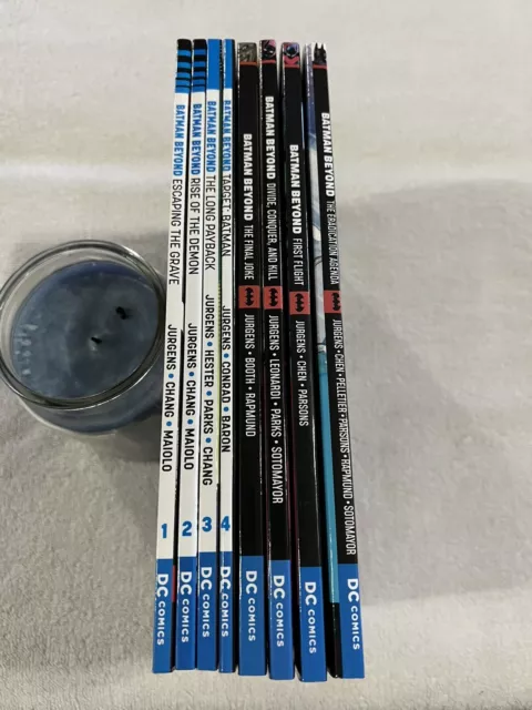 Batman Beyond Vol 1 2 3 4 5 6 7 8 The Final Joke Graphic Novel Tpb Lot DC Comics