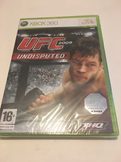 🤩 xbox 360 neuf blister sous officiel pal fr ufc 2009 undisputed combat mma jeu