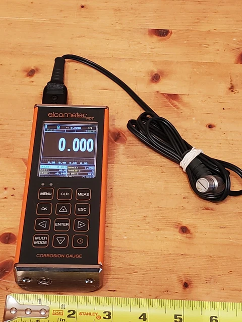 ELCOMETER NDT CG100ABDL+ Ultrasonic Corrosion Thickness Gauge Looks