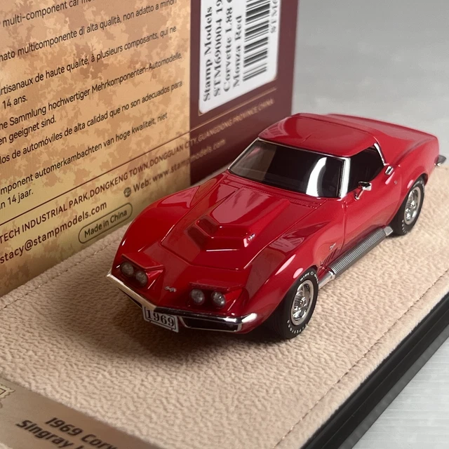 STAMP-MODELS 1/43 CADILLAC SEDAN DE VILLE 1983 CARMINE MET