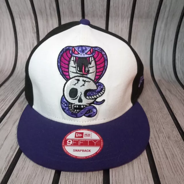 NEW ERA TKDK 9Fifty Snapback Tokidoki Cobra Snake Skull VGC 2012