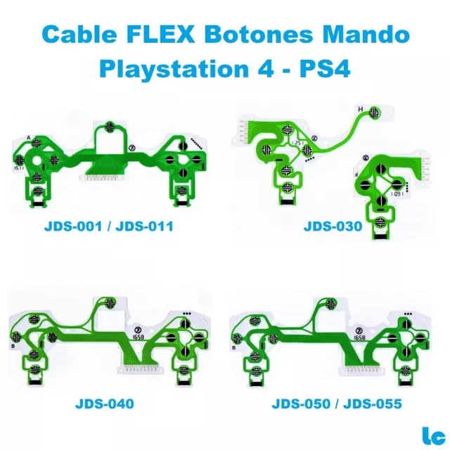 Cable FLEX Botones Mando Sony Playstation 4 - PS4 - JDS 001 011 030 040 050 055