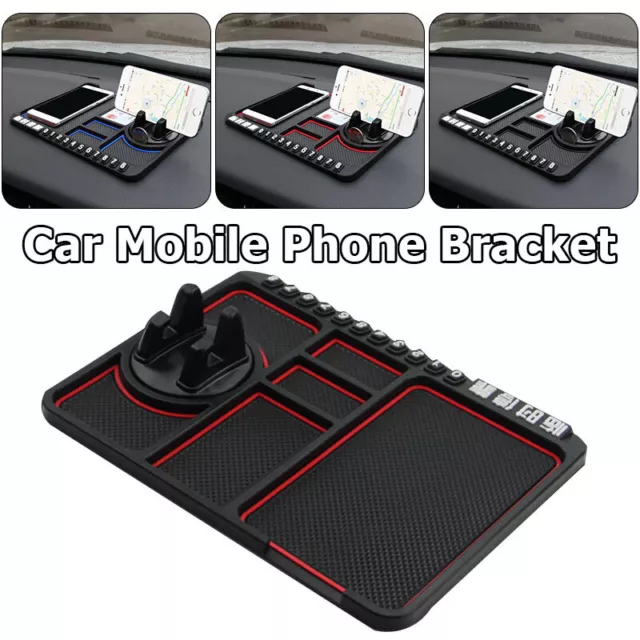 Car Mobile Phone Holder Dashboard Mount Mat Non Slip Grip Stand Anti Skid Pad UK