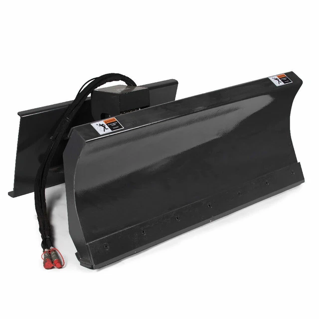 Titan Attachments 72" Hydraulic 6-Way Dozer Blade, Multi-Function Tilt and Pivot