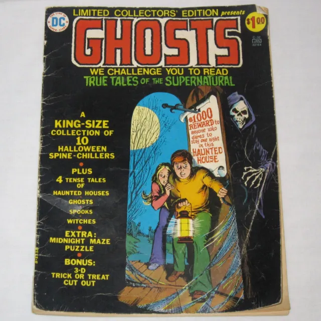 DC Comics GHOSTS C-32 Jan 1975 Bronze Age Limited Collectors' Edition Ungraded