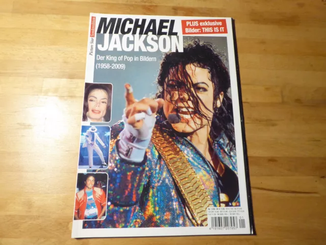 Michael Jackson King of Pop Sonderausgabe Picture Star, sehr gut erhalten