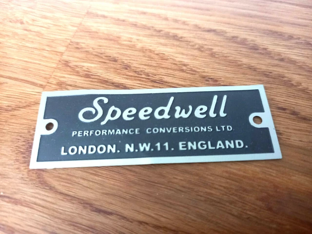 CLASSIC MINI COOPER S Speedwell VW Beetle Bus Engine Rocker Cover Plate ...