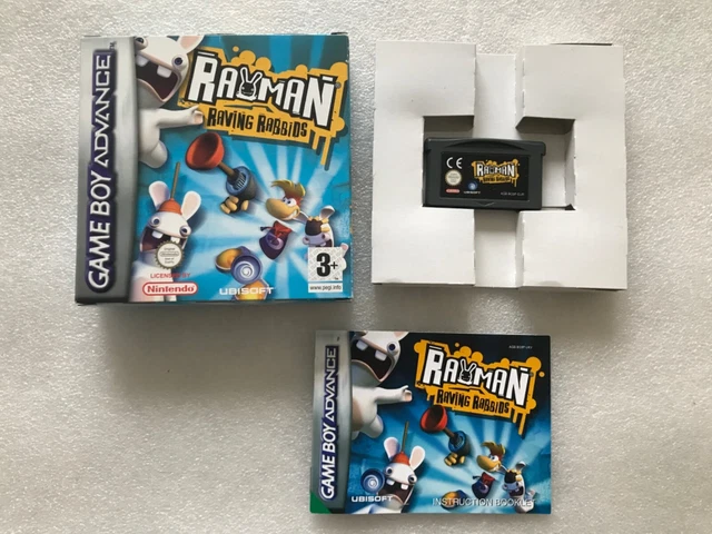 RAYMAN RAVING RABBIDS - Nintendo Game Boy Advance - PAL - Boxed ...