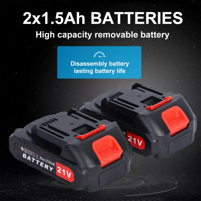 Power Tool Battery Detachable Powerful Weed Blower Replacement Battery Portable