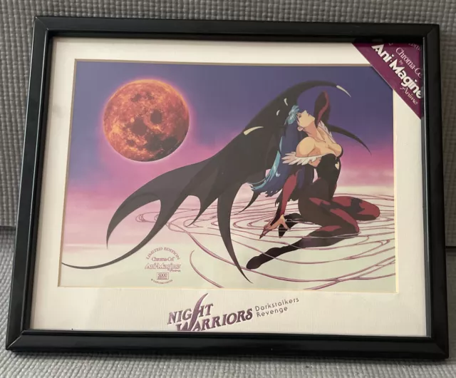 1998 AniMagine Chroma-Cel LE 5000 ~ Night Warriors Darkstalkers Revenge ~ Sealed