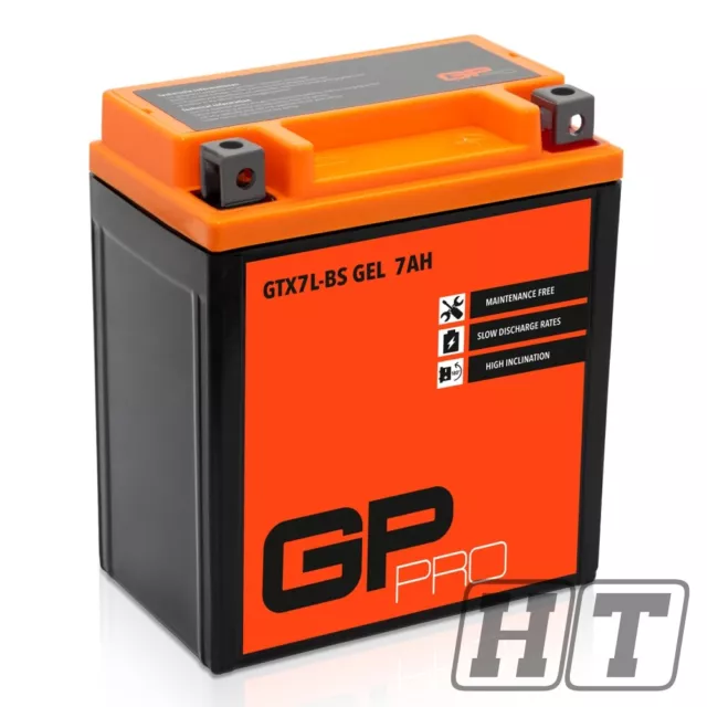 Gel-Batterie CIT YTX4L, 12 V 3 Ah, Pluspol rechts, DIN 50314