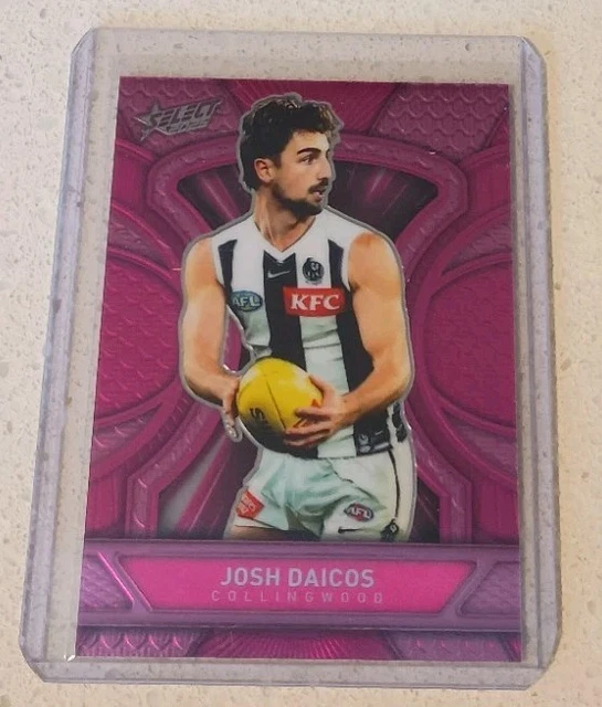 2025 FOOTY STARS Josh Daicos Luminous Dragon Scales Pink LDP16 ...