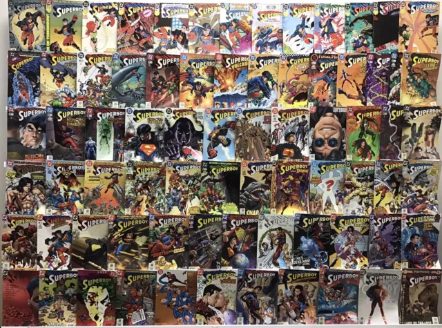 DC Comics - SuperBoy 1st Series - Comic Bok Lot Of 74