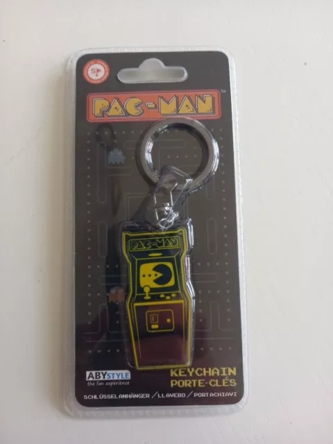 Porte cle PAC MAN keychain neuf sous blister