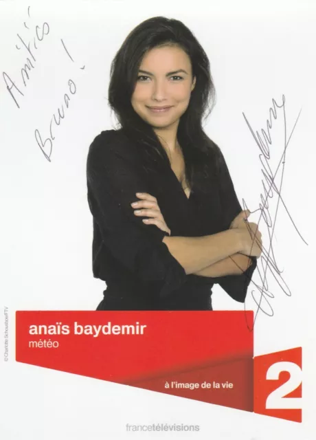 Autographe Dédicace Original: ANAÏS BAYDEMIR