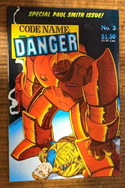 💎 Codename: Danger #3 (Lodestone 1986) Indie Manga Comic - COMBINE SHIPPING 💎