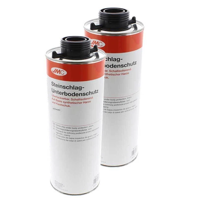 2 x UBS Steinschlagschutz 1 Liter JMC schwarz überlackierbar Kautschuk 5550016