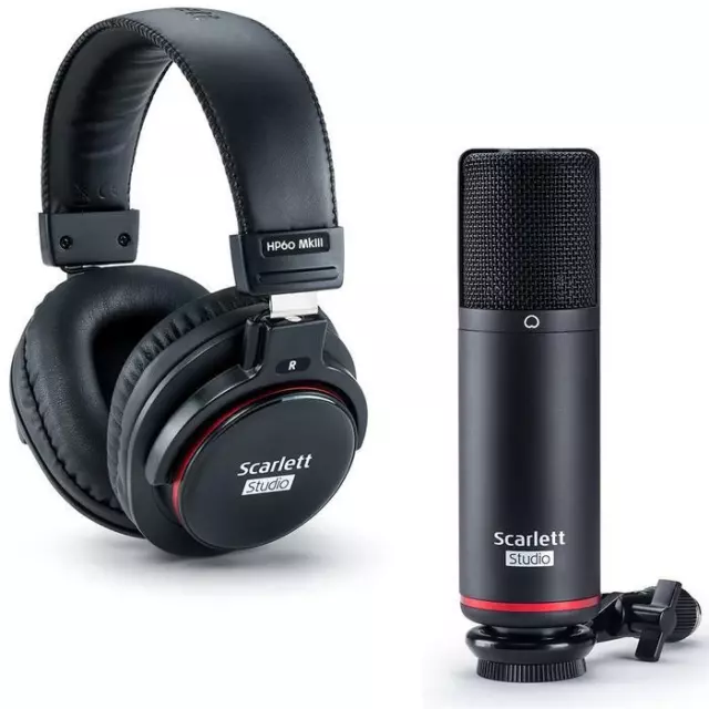Focusrite Scarlett Solo Studio 3rd Gen. Kit Avec Carte Son Micro Et Bonnet 5