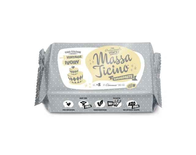 Massa Ticino Tropic Fondente Rotolamento 250g - Avorio